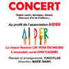 Concert au profit de l’association AIDER