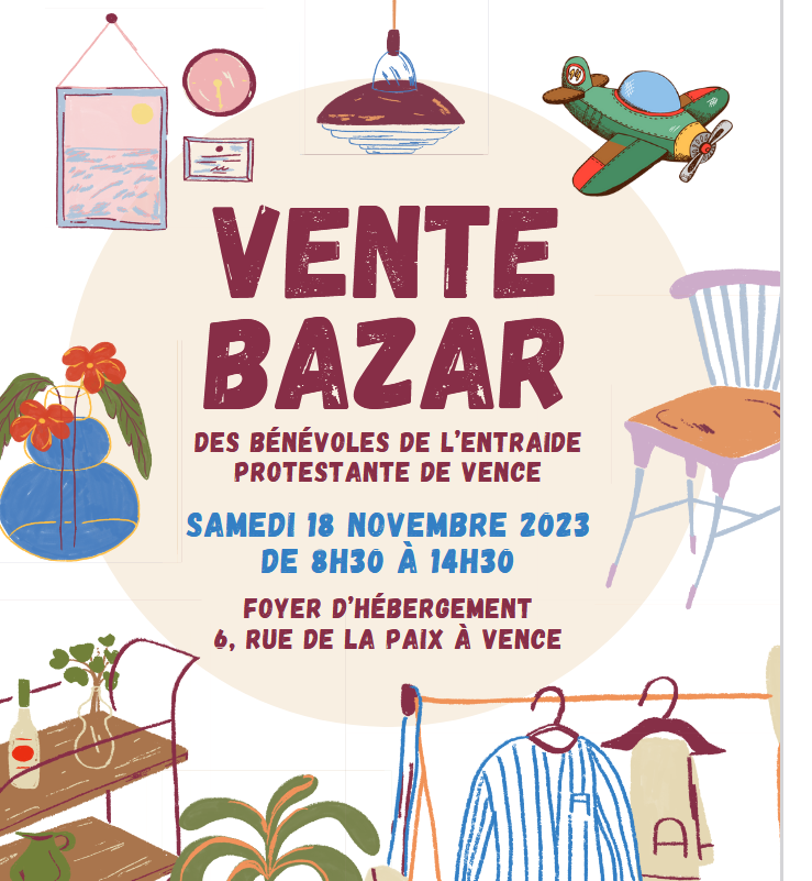 Vente bazar