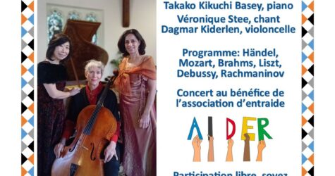 Concert Caritatif – Chant, violon et piano