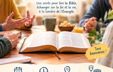 Groupe de partage biblique à Vence | 16 octobre 2026